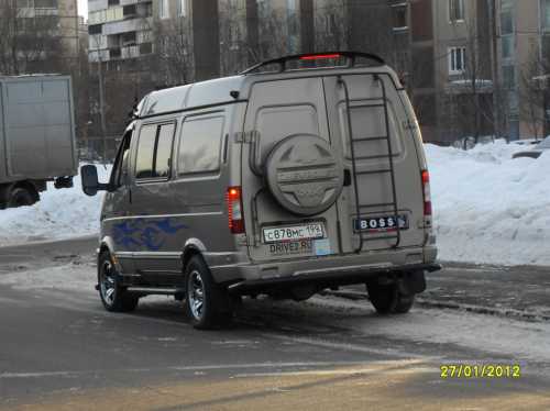 Автомобиль попал под град