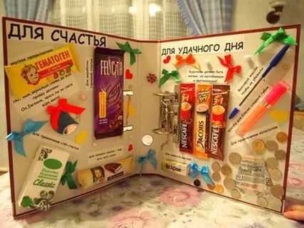 Подарок подруге на день рождения  своими руками: